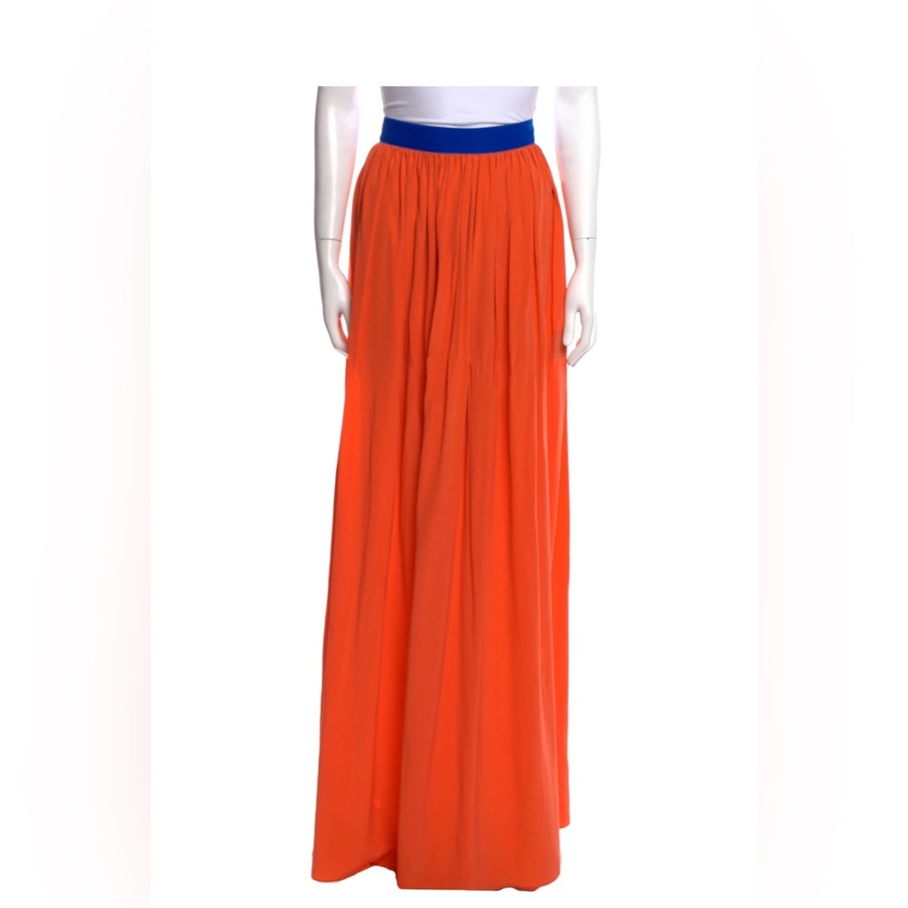 Silk maxi skirt UK 8